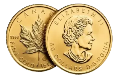 Standard 1/2 Ounce Gold coin