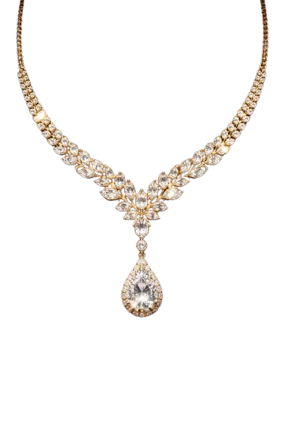 Pure Diamond Gold necklace