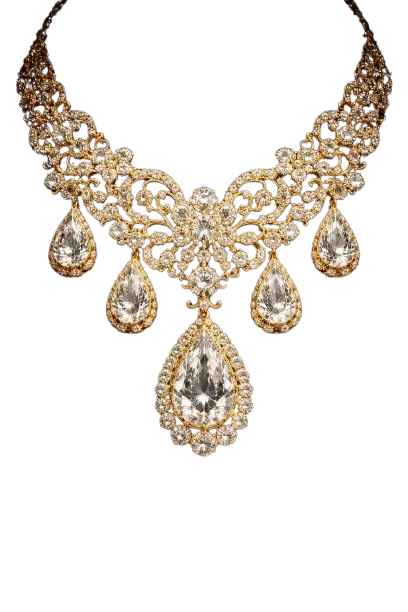 Elena Gold Diamond Necklace