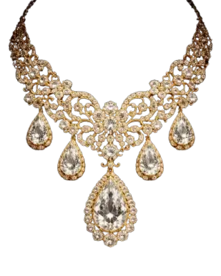 Elena Gold Diamond Necklace